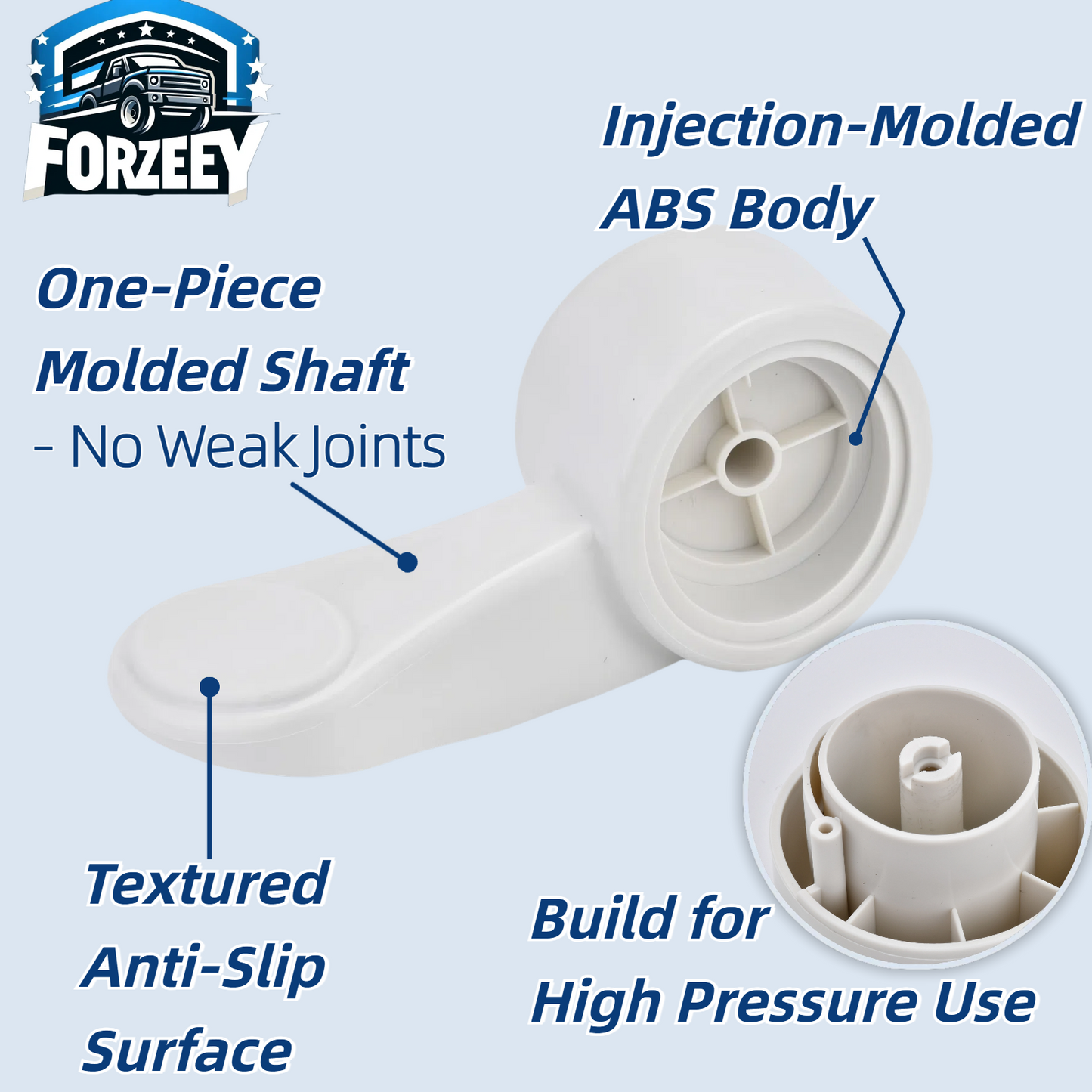 RV Toilet Foot Pedal Replacement fit for Dometic 300 310 320 321 Series Toilet, Durable Injection Molded Compatible with Dometic RV Toilet Parts
